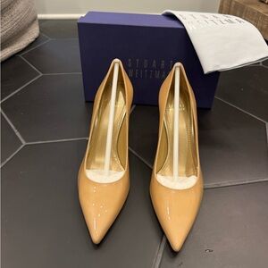 Stuart Weitzman Heist 100 Pump- Nude
